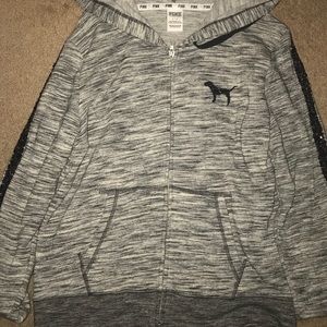 Victoria secret PINK marbled grey jacket